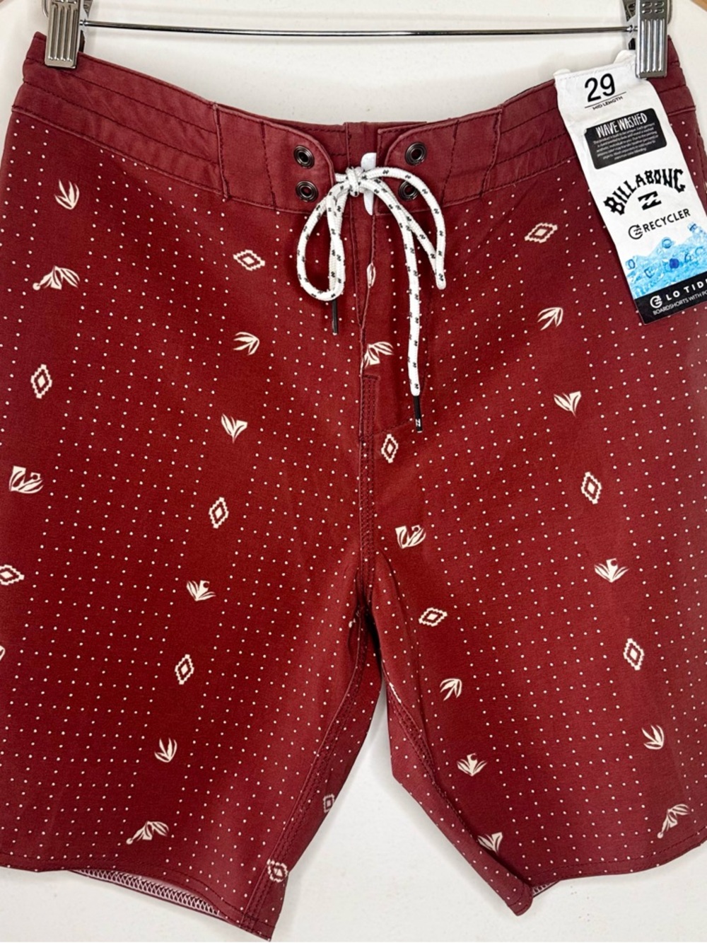 Billabong Recycler Lo Tides Board Shorts Mid Length Men’s 29 NEW Tags Surf Swim